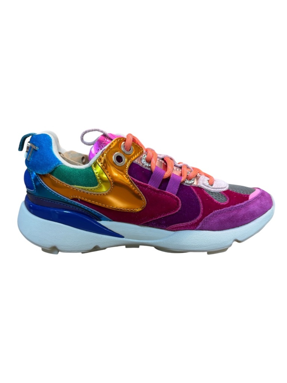 Kurt Geiger London Kurt Runner Rainbow Multicolor Chunky Sneakers EU 38 - Picture 4 of 8